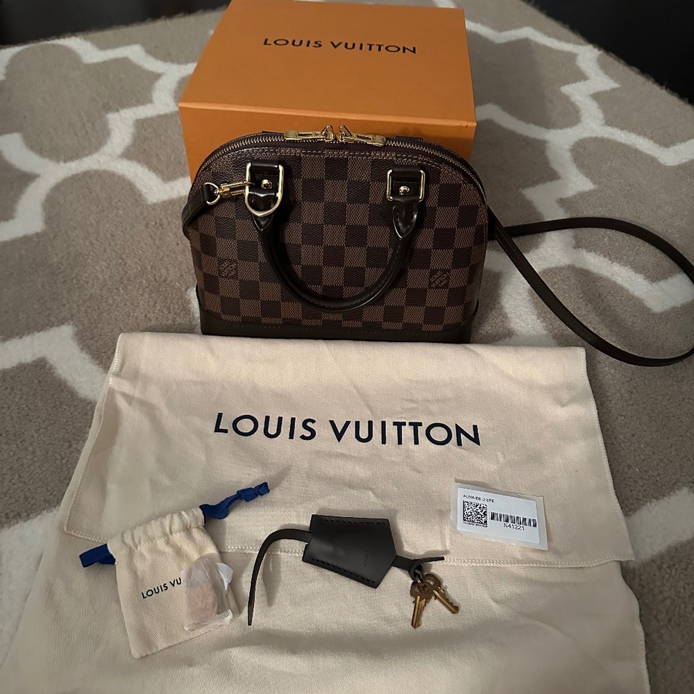 Authentic Louis Vuitton - Damier Alma BB ❌SOLD❌